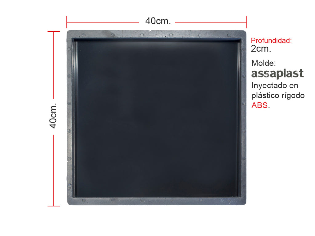 Molde para Piso Liso