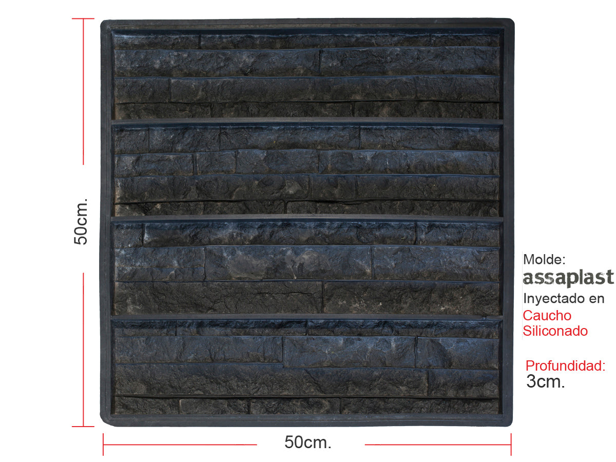 Molde para Piedra Montana