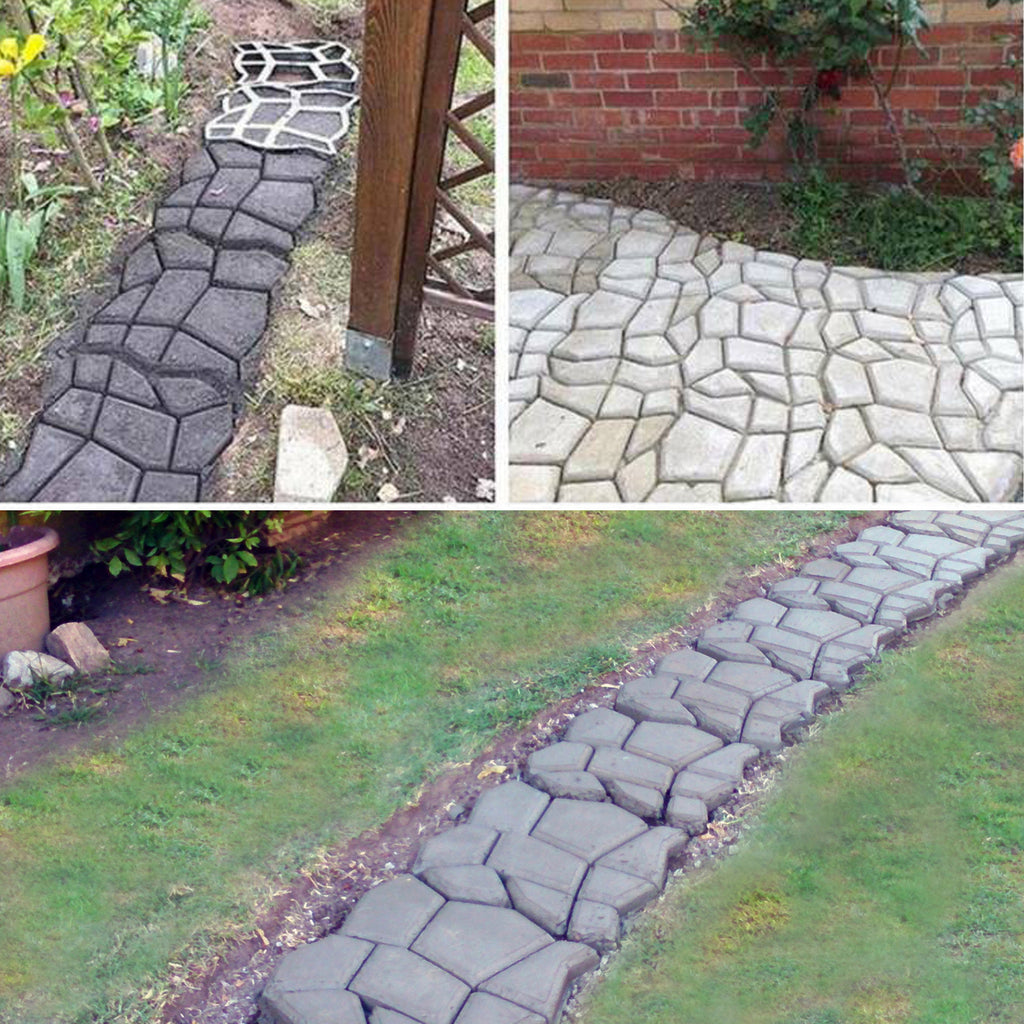 Molde Sendero Para Jardín Irregular 50X50 CM