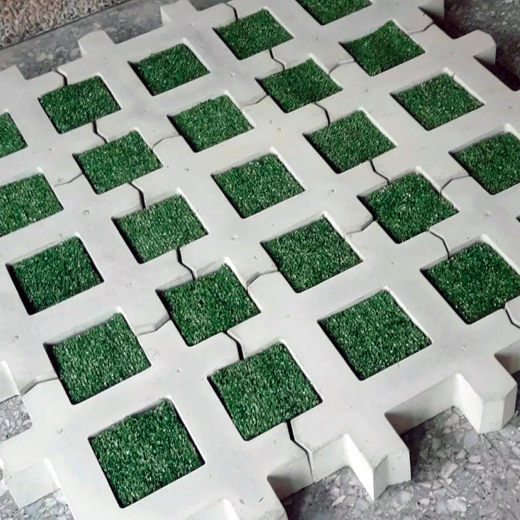 Molde para Grilla Césped