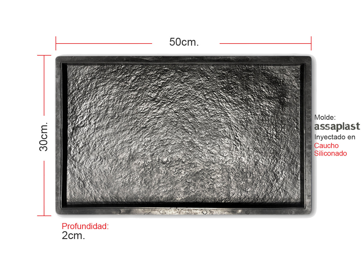 Molde para Revestimiento Piedra París