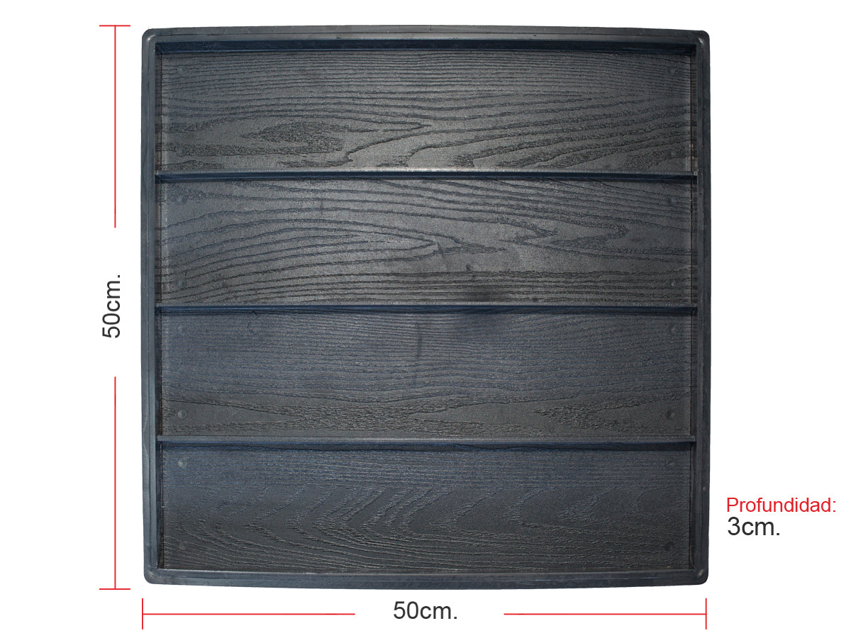 Molde para madera Tarugada