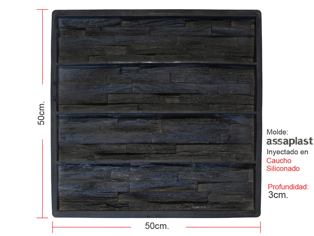 Molde para Piedra Ardesia