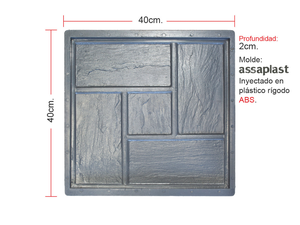 Molde para Laja Española