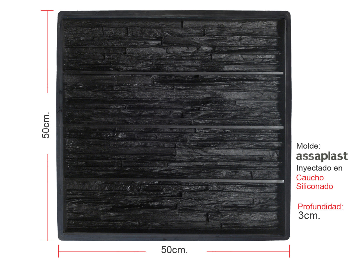 Molde para Laja Librillo