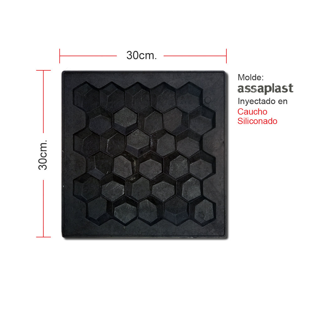 Molde para Revestimiento Prisma