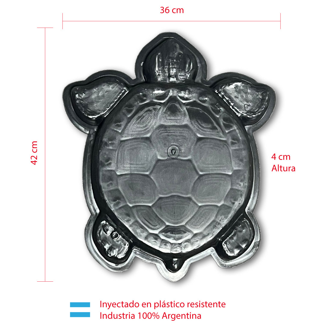 Molde Para Hormigón Modelo Tortuga