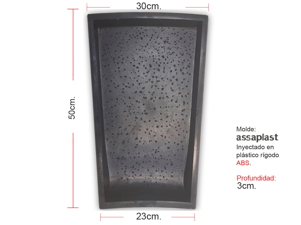 Molde para piscina Arco Romano 3 Mts