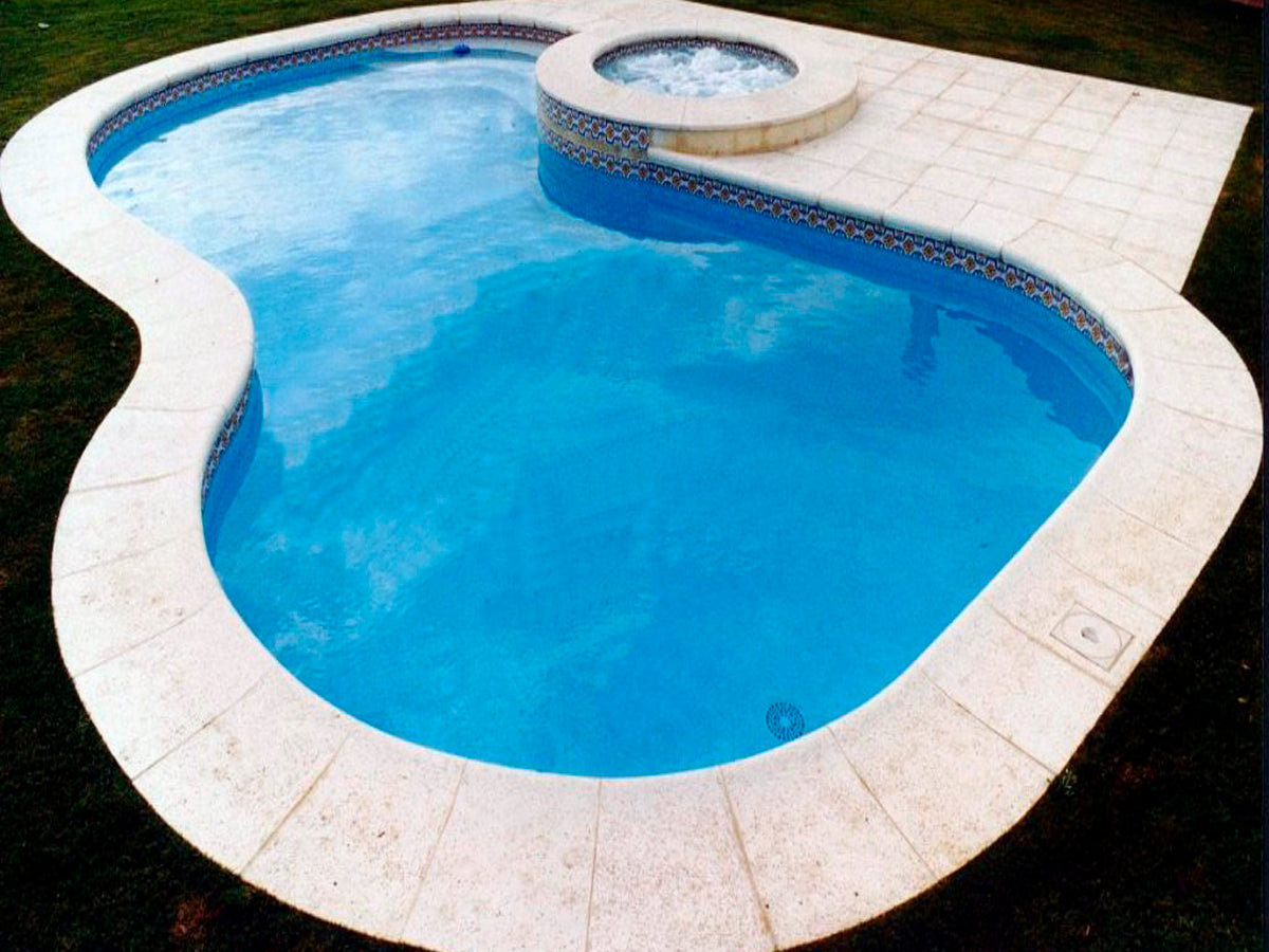 Molde para piscina Arco Romano 3 Mts