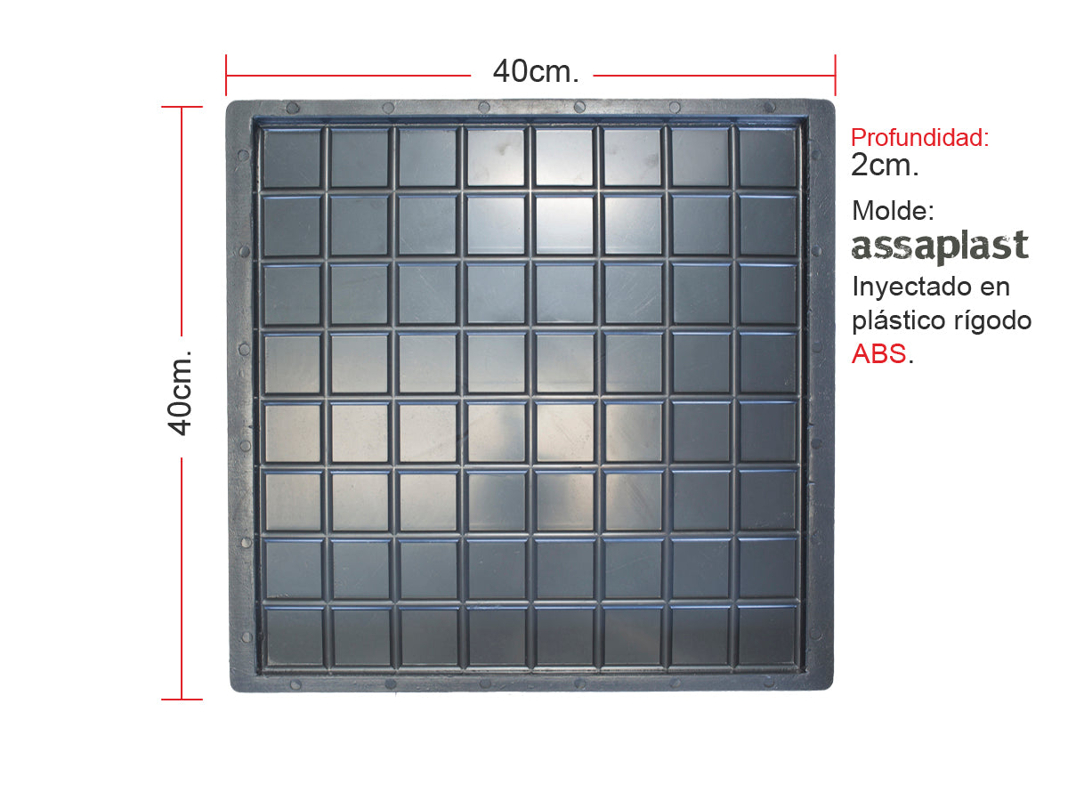 Molde para Vainilla 64 Panes