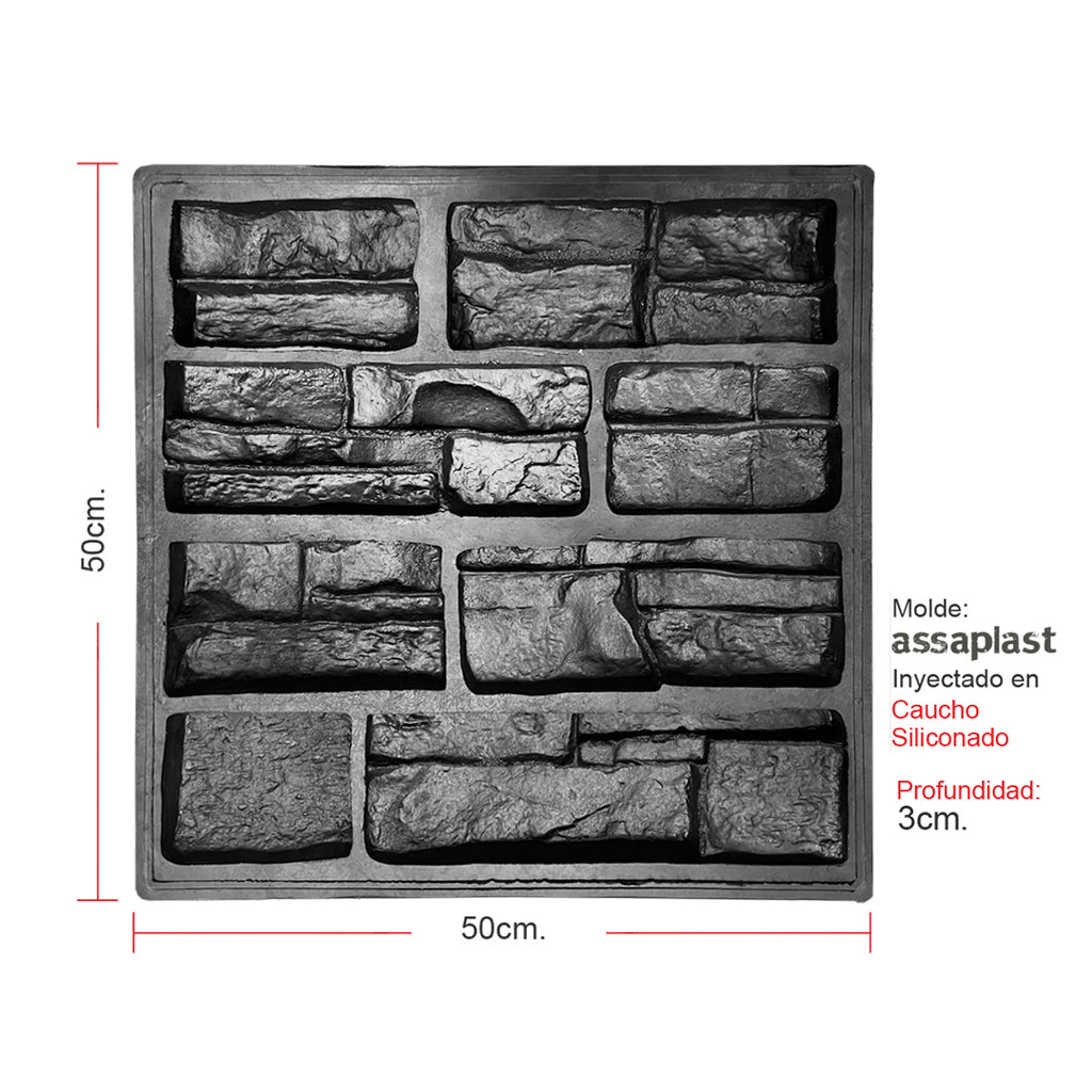 Molde para Piedra Velia