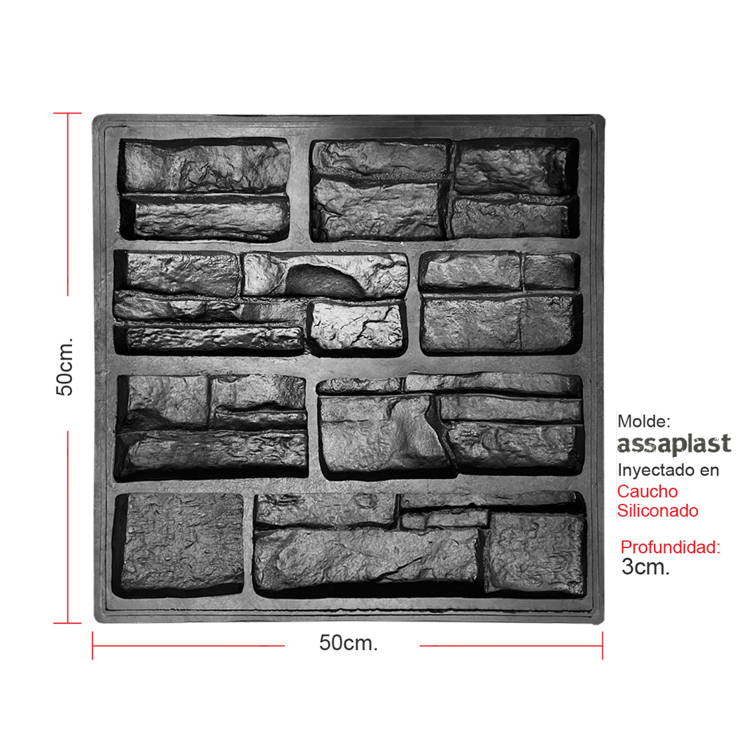Molde para Piedra Velia