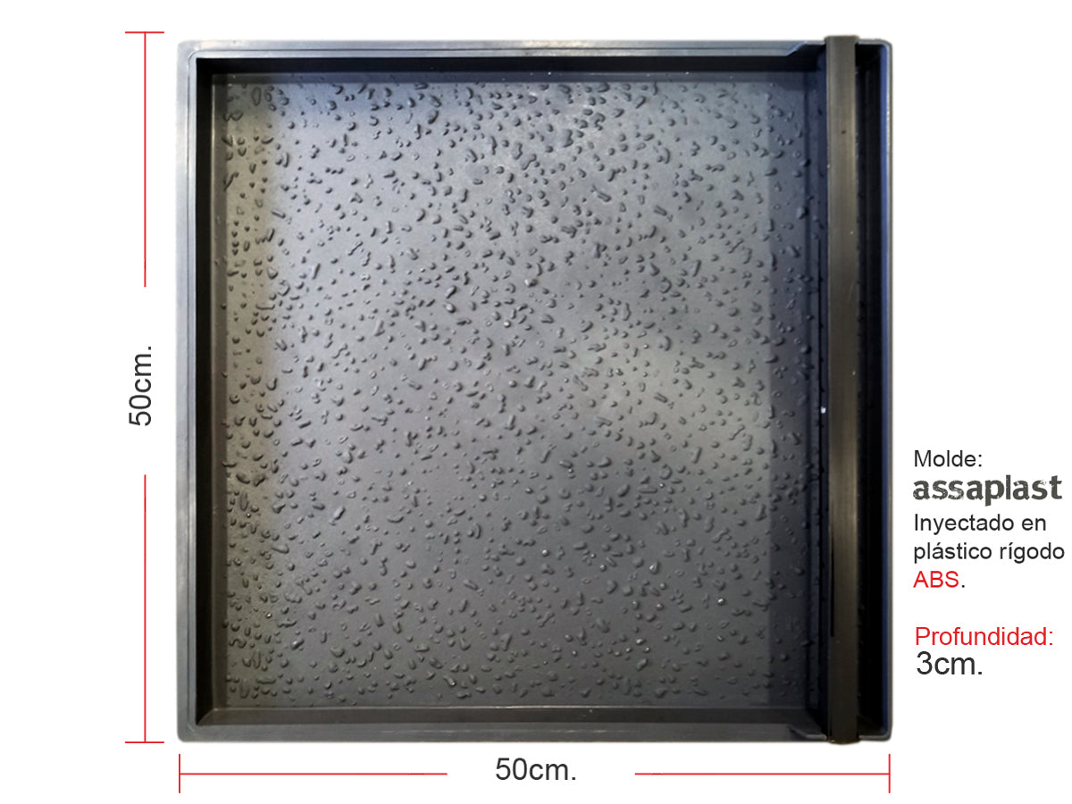 Molde para piscina Borde L