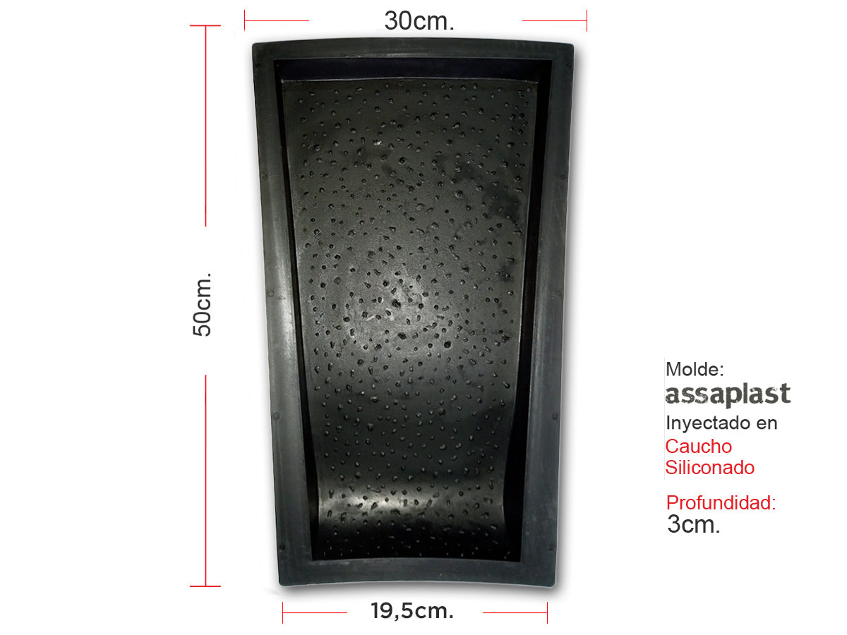Molde para piscina Arco Romano 2 Mts