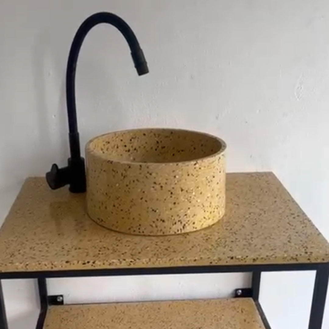 Moldes Para Bacha De Hormigón, 30,5 Cm Diámetro Y 14 Cm Alto