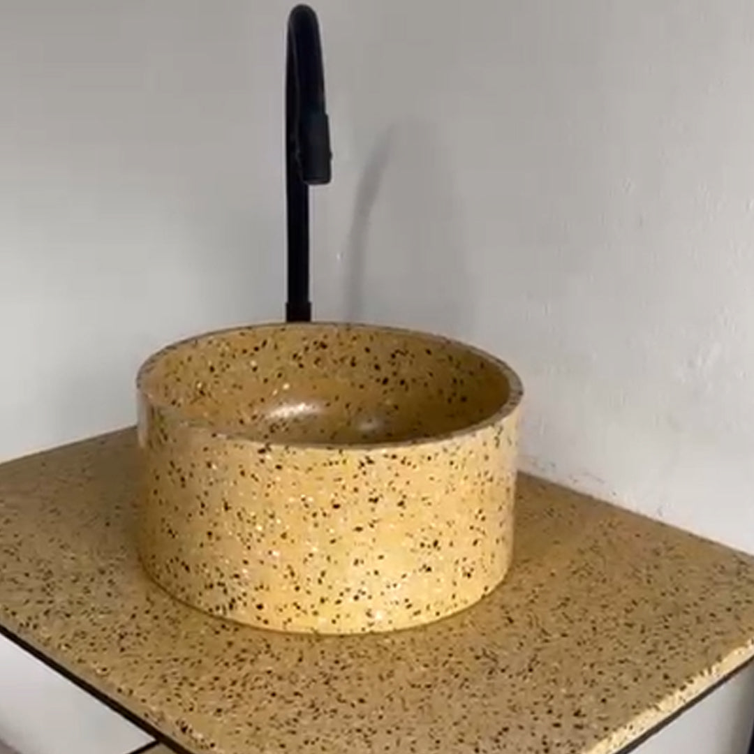 Moldes Para Bacha De Hormigón, 30,5 Cm Diámetro Y 14 Cm Alto