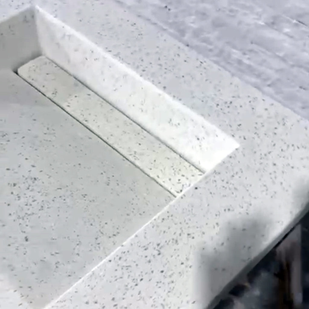 Moldes Para Bachas De Hormigón, Modelo Tapa Con Desagüe
